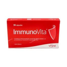 VITAE Inmunovita 30 Cápsulas para el Sistema Inmune con Vitamina D3, B6 y Zinc Precio: 25.9900003. SKU: B125N5SJDM