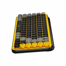 Teclado Inalámbrico Logitech 920-010728 Negro Amarillo Qwerty Español