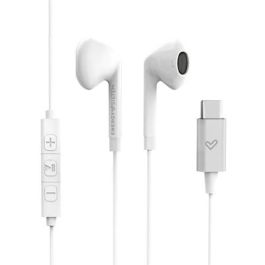 Energy Sistem 448999 Auriculares Smart 2 de Botón Intraaural USB-C con Micrófono, Controlador y Sonido HD DAC Ergonómicos