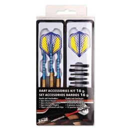 Estuche con 3 dardos 16 gr. metalizados Estuche con 3 dardos 16 gr. metalizados