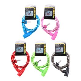 Dunlop Candado de Cable para Bicicleta ø18mm 65cm Colores Surtidos