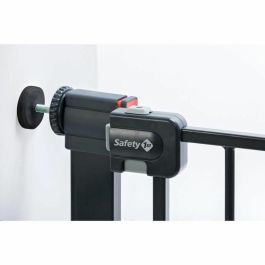 Safety 1St Barrera de seguridad para niños Easy Close - 4 Puntos de Presión, SecurTech®, Metal Negro