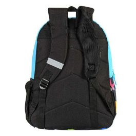 PERONA Mochila Escolar Mariposas 43cm Extraíble adaptable a carro, Tirantes acolchados y reflectantes, Doble refuerzo