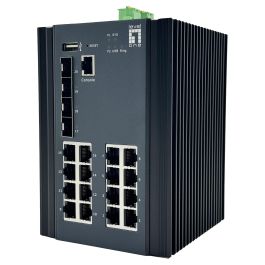 Level One IGU-2071 Switch Gestionado L2+ 20x GE (16x 1GbE, 4x 2.5GbE SFP) Precio: 835.78999977. SKU: B1EJK6B8M5
