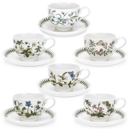 Portmeirion Taza Desayuno Con Plato 280 Ml Botanic Garden (6 Unidades)