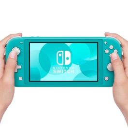 Nintendo SWLITE AT Switch Lite Consola de Juego Portátil Compacta y Ligera Azul Turquesa con Pantalla 5.5" HD y 32GB de Almacenamiento