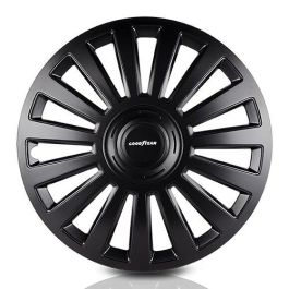 Abc GOD9068 Tapacubos Melbourne 15" Negro, Juego de 4 para Llantas de Acero, Montaje sin Herramientas, Fabricado en UE Abc GOD9068 Tapacubos Melbourne 15" Negro, Juego de 4 para Llantas de Acero, Montaje sin Herramientas, Fabricado en UE