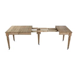 Mesa de Comedor Home ESPRIT Natural Abeto 100 x 100 x 78 cm