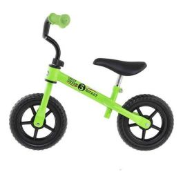 Chicco Bicicleta sin Pedales S Bullet Verde 10 Pulgadas - Perfecta para Niños 2-5 Años Aprendizaje de Equilibrio