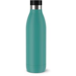 Emsa Bludrop Color Botella de Agua, 0.7 L, Petrol