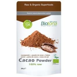 Biotona Cacao Raw Powder, Ecológico, Antioxidante, 200g - Ideal para Mezclar con Leche y Endulzar Naturalmente Precio: 9.5900002. SKU: B1JLTSZFE3