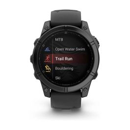 Garmin Reloj Inteligente Fenix E (47mm) Negro / Gris Pizarra AMOLED Pantalla Táctil GPS Resistente al Agua