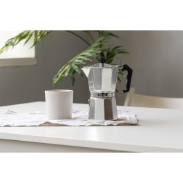 Quttin Cafetera de Aluminio para 9 Servicios con Inducción (6 Unidades)