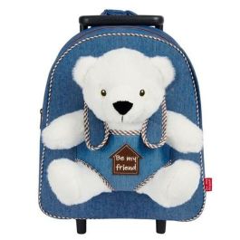 Mochila Escolar con Ruedas Perletti Perry 38 x 28 x 11 cm Oso polar Precio: 20.50000029. SKU: B179EFCJGT