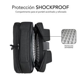 SUBBLIM Mochila Traveller Airpadding Backpack 15,6" Grey SUBBLIM Mochila Traveller Airpadding Backpack 15,6" Grey