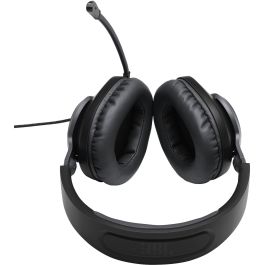 JBL Harman Quantum 100 Auriculares Gaming Over-Ear con Micrófono Extraíble, Sonido Envolvente, Negro