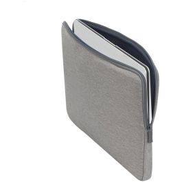 RIVACASE 7705 - Funda para portátil Riva NB Sleeve Suzuka de 15.6 pulgadas, color gris