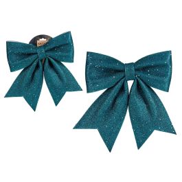 Lazo Azul 30x33 cm Krist+ - Decoración en plástico poliespan (24 Unidades) Precio: 77.78999976. SKU: B17ZVX2SDK