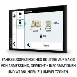 Garmin Camper 795 Navegador GPS Fijo para Autocaravanas con Pantalla Táctil 7" TFT 1024x600 32GB Negro Garmin Camper 795 Navegador GPS Fijo para Autocaravanas con Pantalla Táctil 7" TFT 1024x600 32GB Negro