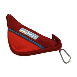 Petsafe Kurgo Zippy Bowl Rojo 1,4 L para Perros, Tazón de Viaje Plegable para Agua y Comida