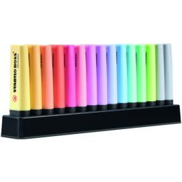 Stabilo Marcador Fluorescente Boss Original - Set Escritorio 15 Ud, Colores Pastel, Tecnología Antisecado Precio: 15.88999951. SKU: B16XX9CSLZ