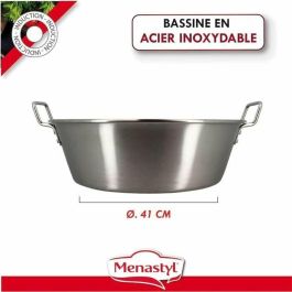 Menastyl 4615452 Bandeja para Mermelada de Acero Inoxidable - 40,5 cm Menastyl 4615452 Bandeja para Mermelada de Acero Inoxidable - 40,5 cm