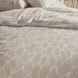 Today TOD3574641289010 Juego de cama Crazy Estampado gráfico 2 personas 220 x 240 cm Beige