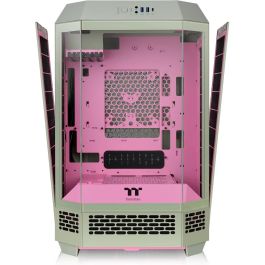 Thermaltake Tower 300 Matcha Plum Caja PC Micro Torre Ciruela - Soporte HDD/SSD 2.5"/3.5", Ventiladores 120/140mm