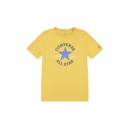 Camiseta de Manga Corta Infantil Converse Cnvb Dissected Chuck Patch Ss Dorado 12-13 Años