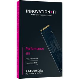 Innovation IT 00-1024111 Disco SSD M.2 1TB NVMe PCIe 3.0 x 4 Velocidad Lectura 2100 MB/s Escritura 1900 MB/s
