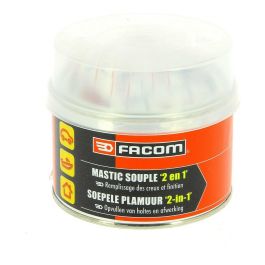 FACOM Masilla de poliéster suave 2 en 1 - Con endurecedor - 500 g