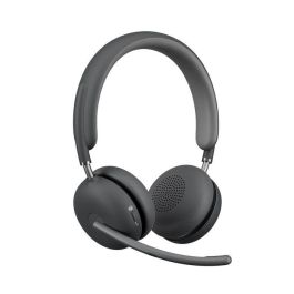 Logitech Zone Wireless 2 UC A00174 A00172 - Auriculares inalámbricos Bluetooth/2.4GHz para Teams, Diadema Grafito