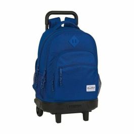 Mochila Escolar con Ruedas Compact BlackFit8 Oxford Azul oscuro 33 X 45 X 22 cm Precio: 44.5000006. SKU: B1358PV3ZQ