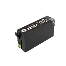 Dayma Cartucho de Tinta Compatible Epson E407 XL Negro - 2.600 Páginas Premium para WF 4745, WF 4745DTWF, WorkForce Pro WF-4745, WorkForce Pro WF-4745DTWF