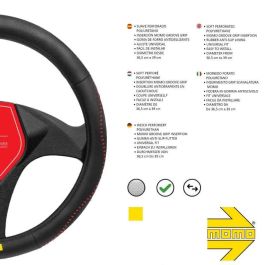 Momo MOMLSWC018BR Funda Volante Street Universal Negro y Rojo 38-39 cm