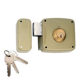 Lince Cerradura sobreponer con cilindro 5124a entrada 80mm mano izquierda 95124ahe08i - Tubo de defensa giratorio, 3 llaves serreta Precio: 47.68999983. SKU: S7919287