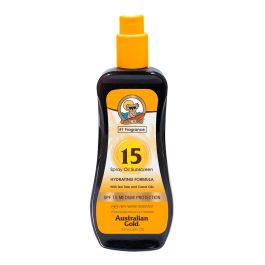 Australian Gold Protector Solar Corporal Aceite en Spray Fórmula Hidratante con Zanahoria y Vitaminas A/E SPF 15 237 ml Precio: 14.58999971. SKU: SLC-73082