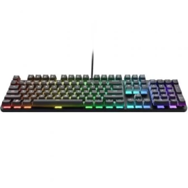 Trust Gaming Teclado Mecánico Gaming GXT 871 Zora, Retroiluminación RGB, Anti-ghosting N-Key Rollover, Compatible con PC y Consolas