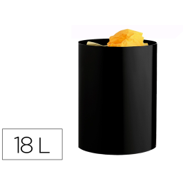 Archivo 2000 Papelera Plástico Ecogreen 18 Litros 100% Reciclada Negro 260x335 mm Precio: 10.50000006. SKU: S8401159
