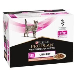 Purina Pro Plan Veterinary Diets Feline UR Urinary Salmon - Alimento Húmedo para Gato, Dieta Clínica para FLUTD, 10 Sobres de 85g Precio: 18.5000002. SKU: B1FZXMBEWE