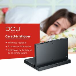 Reloj-Despertador DCU 37300830 Negro