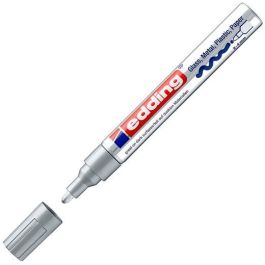 Edding Marcador Permanente 750 Tinta Opaca Brillante Plata Punta Redonda 2-4 mm Precio: 3.95000023. SKU: B1FKY349MP