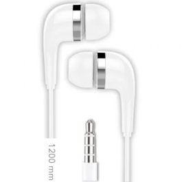 Tech One Tech Auriculares con Micrófono Jack Blancos Cable 120 cm Precio: 3.50000002. SKU: B1FEGDJVQT