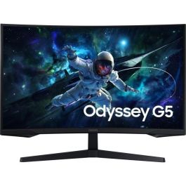 Samsung S32CG552EU Monitor Gaming Odyssey G5 32" QHD 2560x1440 Curvo 1000R, 165Hz, 1ms, FreeSync, HDR10 Negro Precio: 207.58999943. SKU: B1FVX74VH4