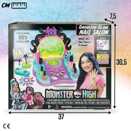 Estudio de uñas monster high glam ghoulish con accesorios Estudio de uñas monster high glam ghoulish con accesorios