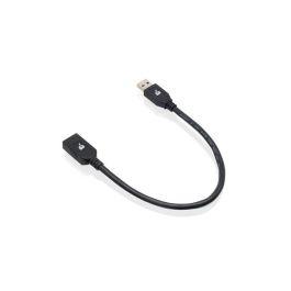 IOGEAR Cable de Extensión USB 3.0 Tipo A Macho a Hembra 0.3m - Transferencia de Datos Ultra Rápida 5Gbps - Compatible con USB 2.0 y 1.1