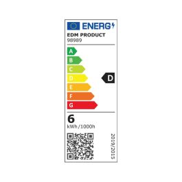 Bombilla LED EDM 98989 D 5,5 W 58 W R7s 600 lm Ø 1,5 x 7,8 cm Lineal (4000 K)