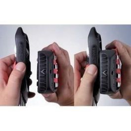 KS TOOLS 922.0050 - Juego 10 Llaves Combinadas Métricas 8-19mm con Soporte - Horquilla y Ojo Inclinado 15°
