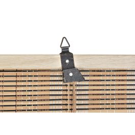 DKD Home Decor Estor Balines Marron Oscuro 3 x 175 x 120 cm Bambú Poliéster