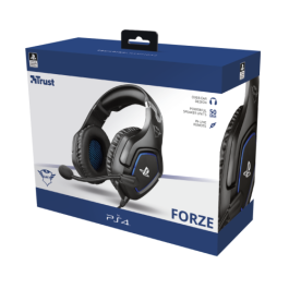 Trust GXT 488 PS4 Auriculares Diadema Negro